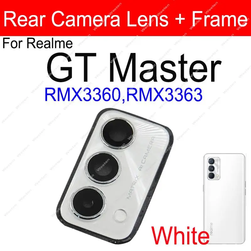 Premium Rear Camera Glass Lens Cover with Frame Holder