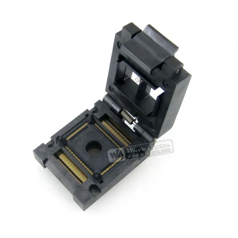 QFP128 TQFP128 LQFP128 PQFP128 FPQ-128-0.5-03A QFP IC   α׷ Enplas 0.5mm ġ Ŭ