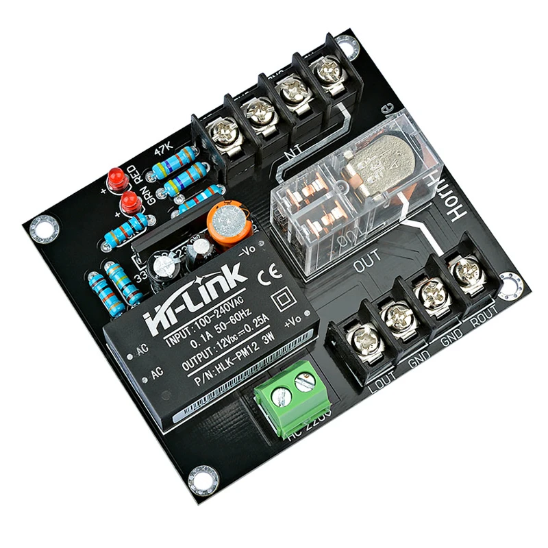 AIYIMA 2.0 150W Speaker Protection Board kit parts reliable performance 2 channels Assembled Board For HIFI Amplifier DIY
