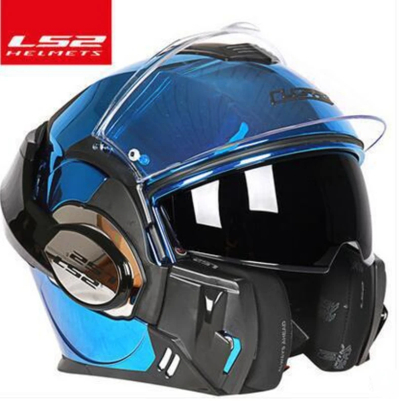 Casco De Moto Abatible Hacia Arriba Modular Retro Ls2 Ff399 Antiniebla Nuevo Caschi Moto Rcycle Casco Moto Moto Rcycle Accessorie