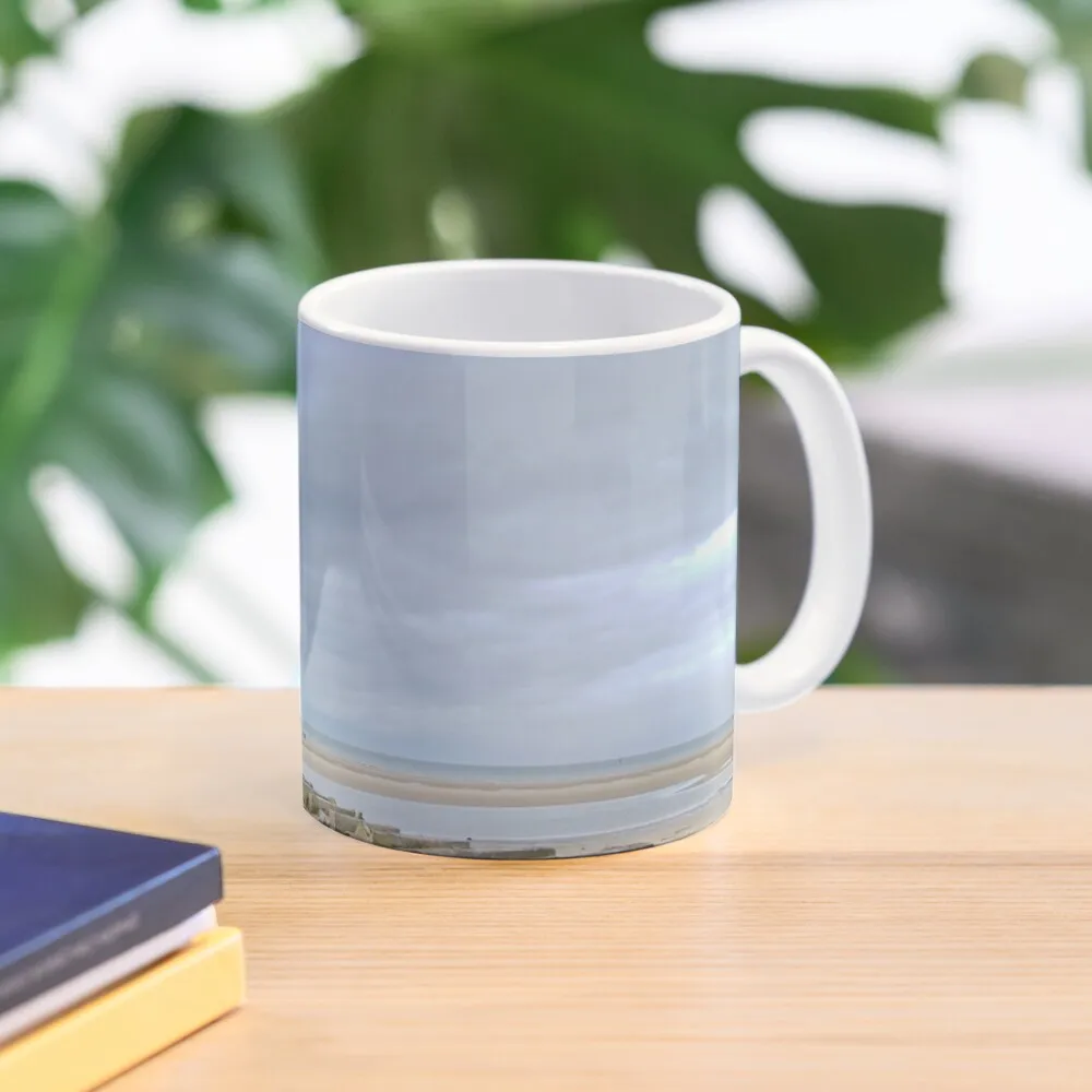 

Point of Ayr Lighthouse, Talacre, North Wales Coffee Mug Cups For Tea Customs Ceramic Cups Mug