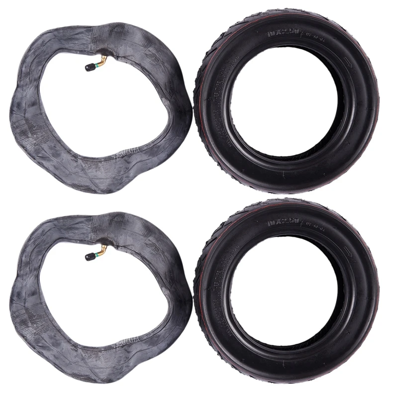 

2X 10X2.5 Front/Rear Scooter Tire Wheel Solid With Inner Tube Replacement For 10 Inch Electric Scooter Skateboard Diy