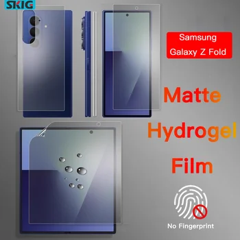 Pellicola morbida in TPU idrogel opaco per Samsung Galaxy Z Fold 7 6 5 4 3 2 SE 5G adesivo cerniera esterna interna protezione schermo per tutto il corpo