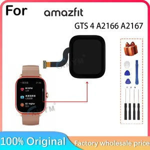 Новинка для Huami Amazfit GTS 4 A2166 A2167 ЖК-дисплей + сенсорный дисплей для Amazfit GTS 4 A2166 A2167 Amoled дисплей в сборе