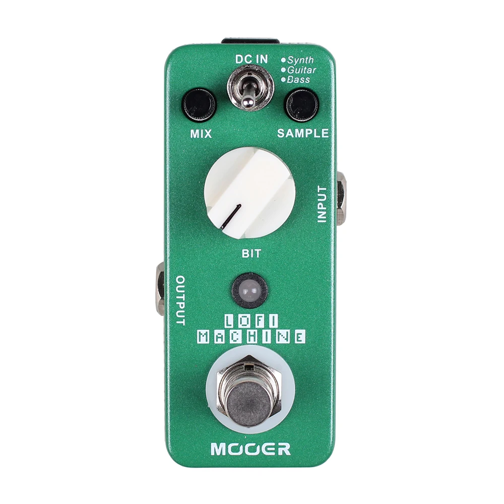 mooer-lofi-machine-pedal-de-efeito-de-guitarra-mini-reducao-de-amostra-3-modos-usando-guitarra-baixo-synth-ou-reprodutor-de-som-true-bypass