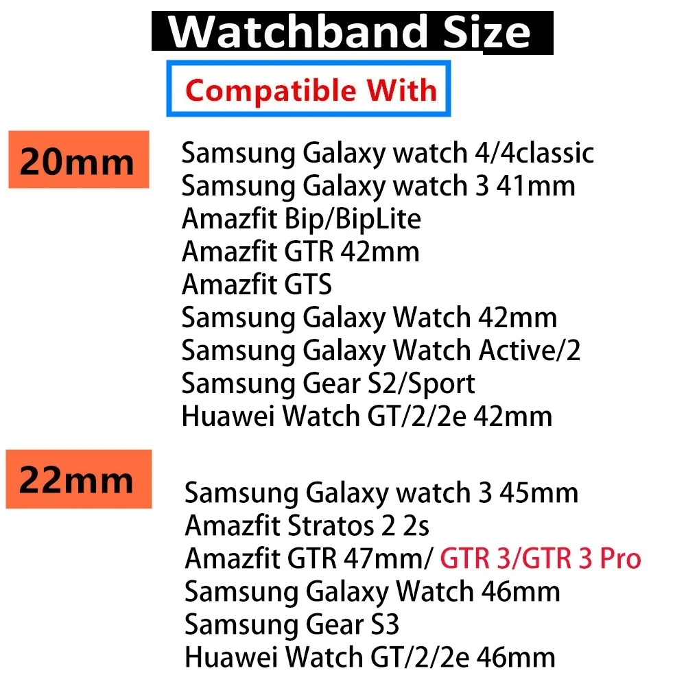 Milanese Watch band 8mm 10mm 12mm 14mm 16mm 18mm 20mm 22mm 24mm Metal Strap for Amazfit GTS 2 Pop Pro 2e 3 GTS2 Mini GTR2 3 3Pro