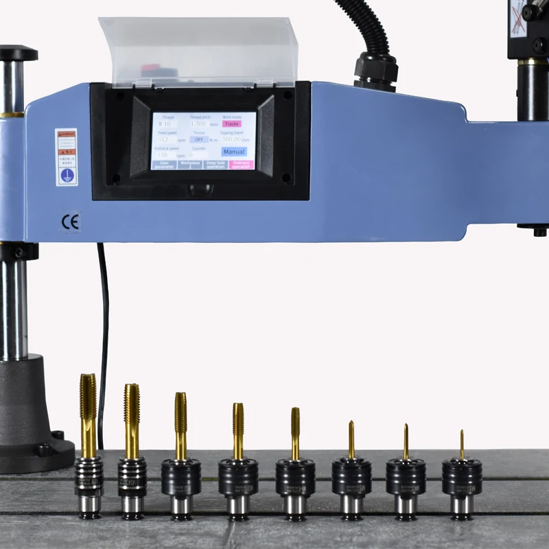 CE M3-M16 CNC Advanced Universal Type Electric Tapping Machine Electric Tapper Tapping Tool Threading Machine Drilling Machine 4