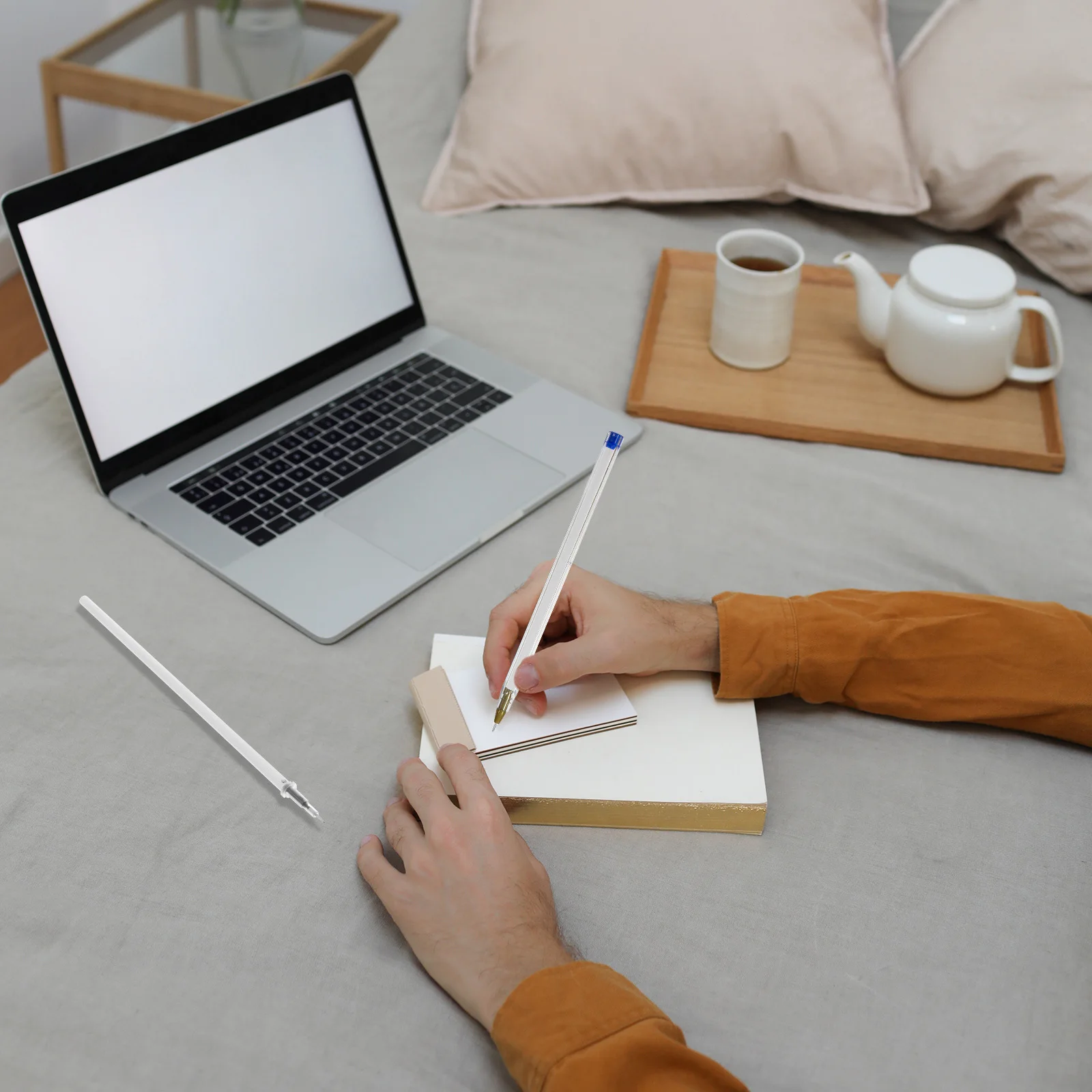 100pcs 0.5Mm Ink Replacement Pen Refill Supplies 0.5Mm Replacement For Gel Pens Refills Pensink Refills