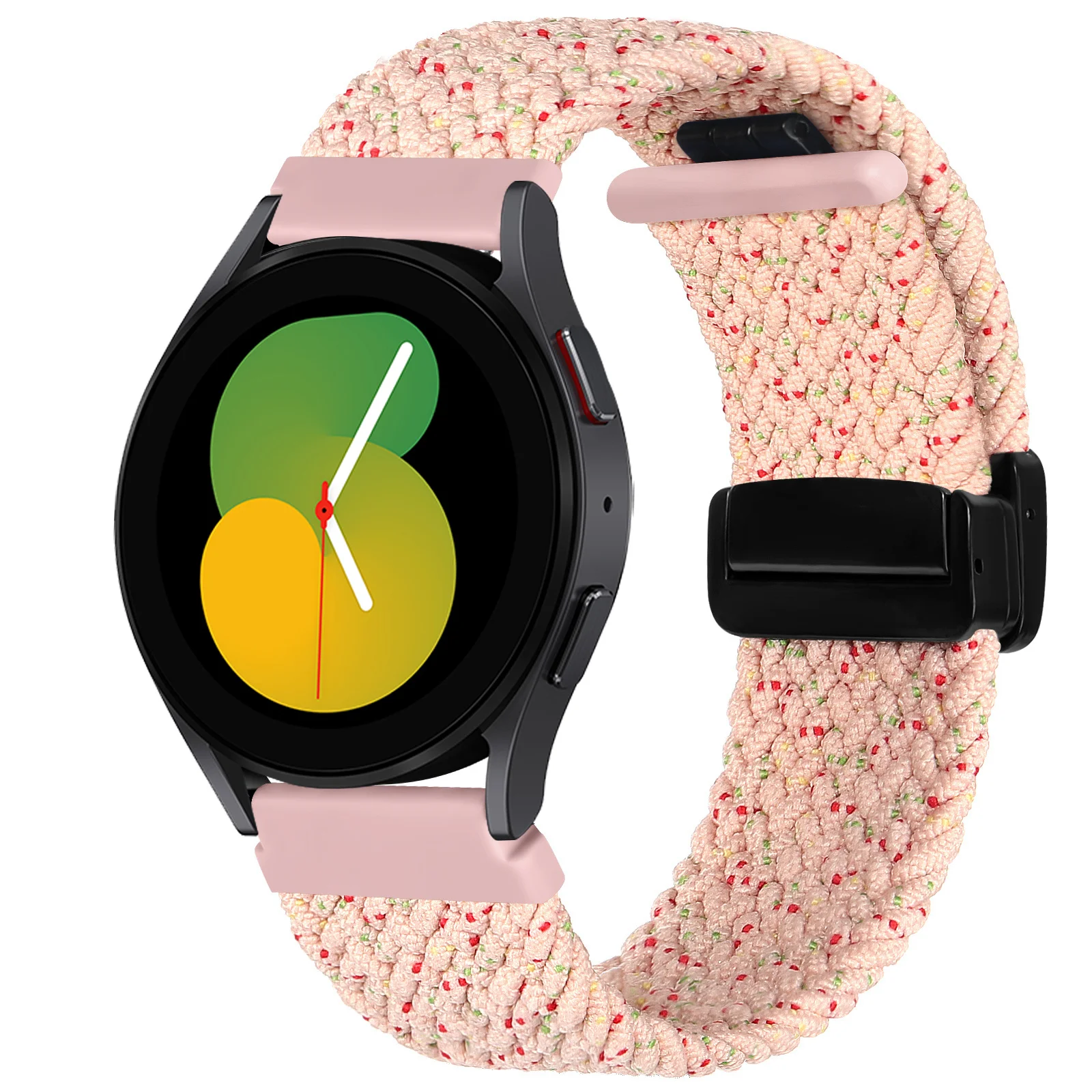 Magnetic Braided Bracelet Watch Strap, 20mm/22mm, Universal Compatibility