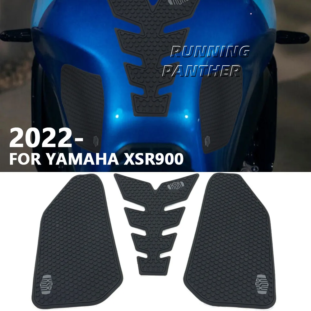 

2022 2023 для Yamaha XSR900 XSR 900 xsr900 мотоциклетная прокладка для бака противоскользящая Защитная Наклейка боковые прокладки для бака Тяговая прокладка