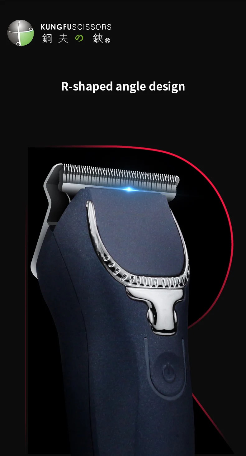 Description Picture 4 of itemKUNGFU Barber Hair Clipper Hair Cutting Machine Rechargeable Man Shaver Trimmer Barber Professional Beard Trimmer