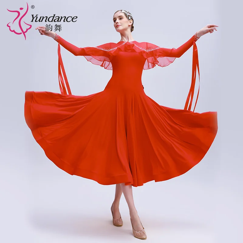 Robe De Danse De Bal Femme - Valse, Tango, Velours Noir - Neuve Avec étiquettes