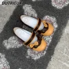 Cute Sweet Fashion Small Leather Shoes Girl Original Lolita Style Design Mary Jane Round Head Flats for Women Spring Summer 6