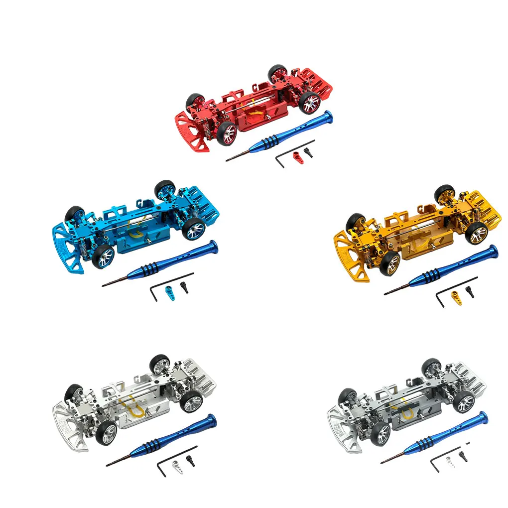 

Aluminum Alloy Chassis Assembled Frame For Wltoys 1 28 K969 RC Car Assembled Chassis Frame RC Car