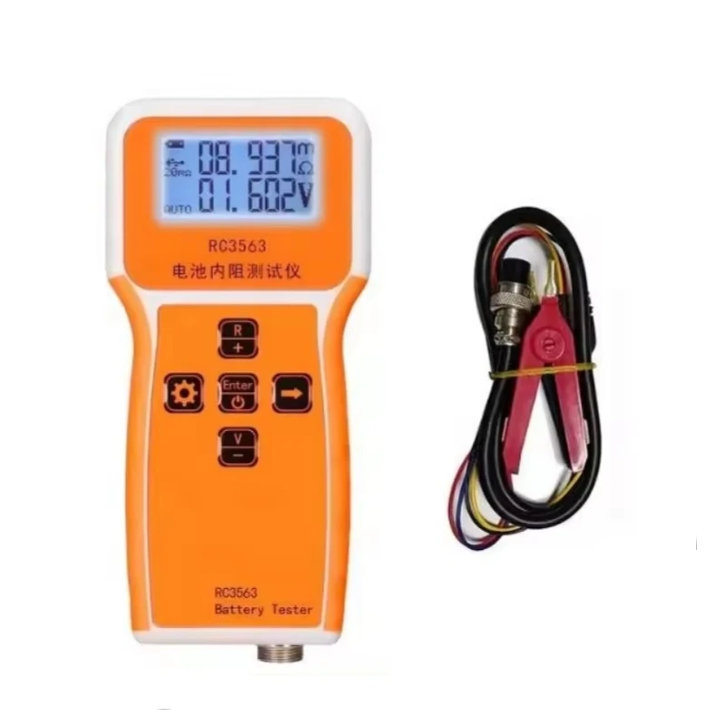 RC3563 Battery Voltage Internal Resistance Tester High-precision Trithium Lithium Iron Phosphate 18650 Battery Tester Ohmmeter 4