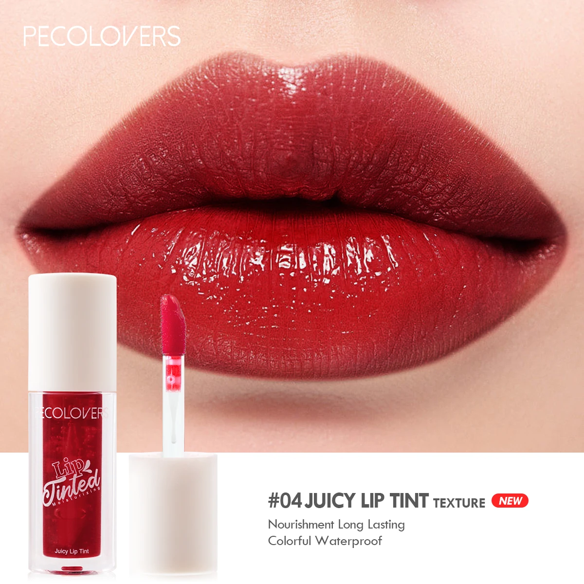 thumbnail image 1 of Brillo de labios sedoso suave, tinte de labios de larga duración, crema de lápiz labial líquido hidratante, esmalte de labios, Cosméticos de maquillaje, 1 of 6