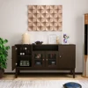 Sideboard Buffet Console Table with Adjustable Shelves - Media Cabinet 1