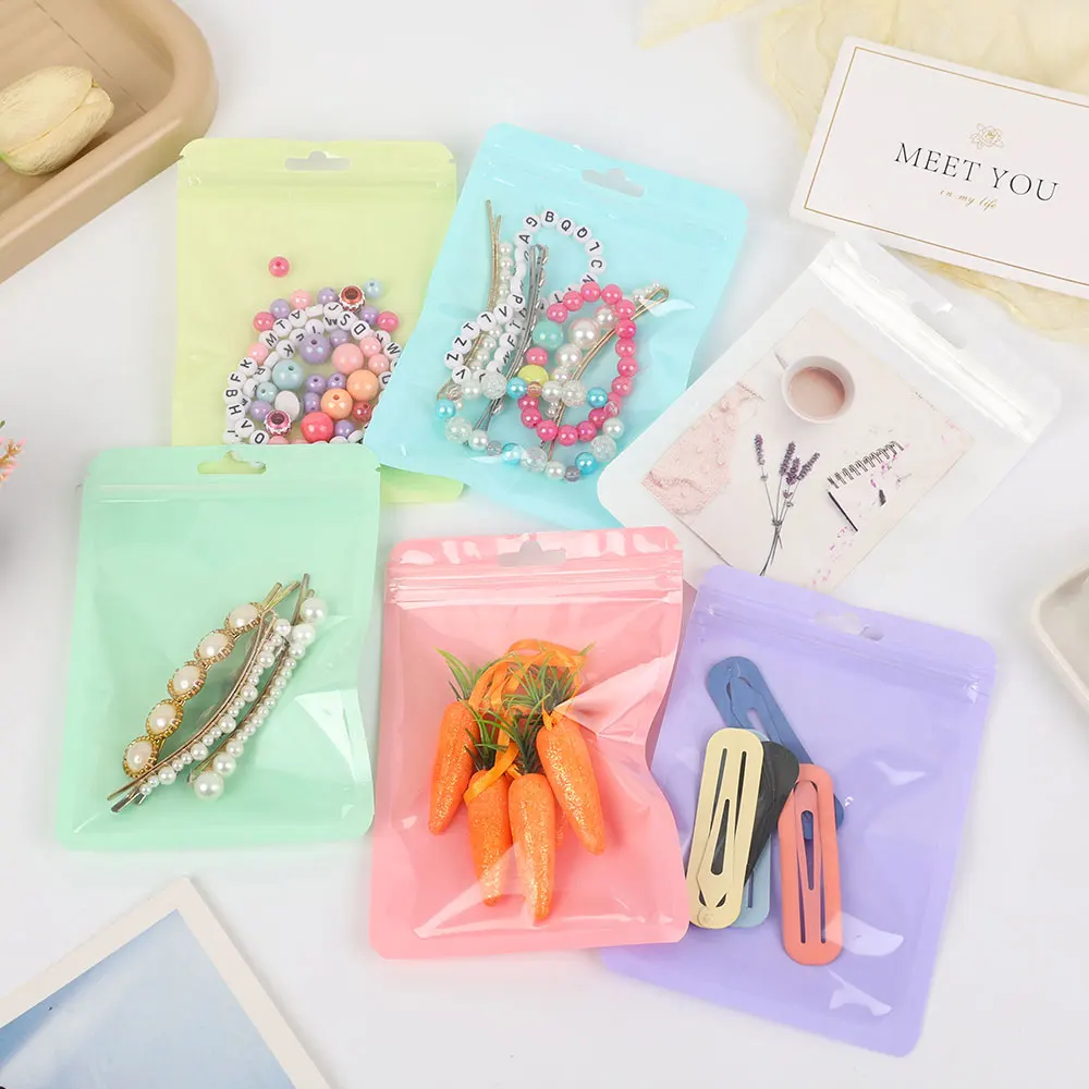 Cute Laser Self Sealing Little Small Plastic Bags For Jewelry Display Bags  Pouch And Packaging Organizer Storage Nail Pack Bag - AliExpress