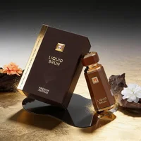 Parfum boisé intense opulent 100 ml, fragrance de luxe longue durée pour hommes et femmes, flacon orné de pierres précieuses et bordures dorées 2