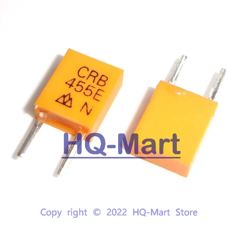 455E DIP-2 ceramic resonators filter CRB455E 455KHz 455K 455 Khz 10 PCS For TV remote control