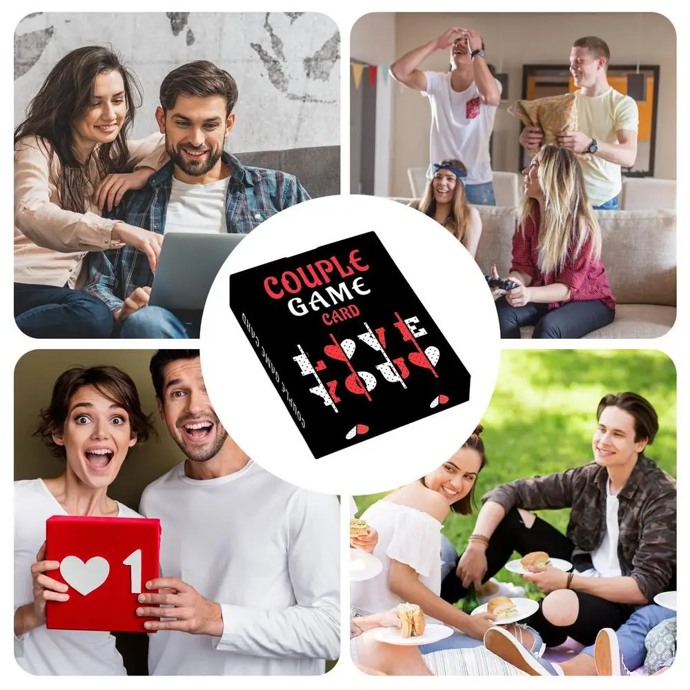 50 Pieces Intimacy Adult Couples Card Game