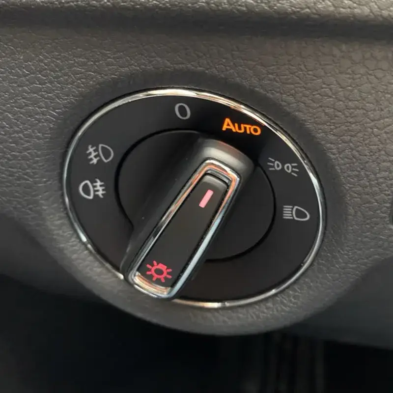 Car Headlight Switch Decorative Frame Trim Ring Sticker Fit for Volkswagen VW Golf Jett MK5 MK6 Passat B6 B7 CC Touran Tiguan - Image 4