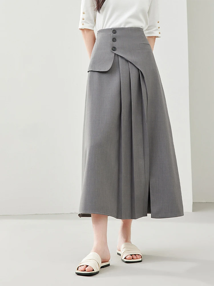 Petite Grey Knit Slouchy Mini Dress With Tie Wrap Around Petite Grey Knit Slouchy Mini Dress With Tie Wrap Around