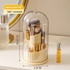 360° Rotating Makeup Brush Holder Desktop Makeup Organizer Cosmetic Storage Box Lipstick Eyebrow Brush Holder Jewelry Container 5