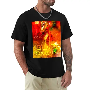 블레이즈 골드버스트 외계인, 소녀, 올빼미, 늑대 남자, 할로윈, 공상 과학 티셔츠, 땀 헤비급 오버사이즈