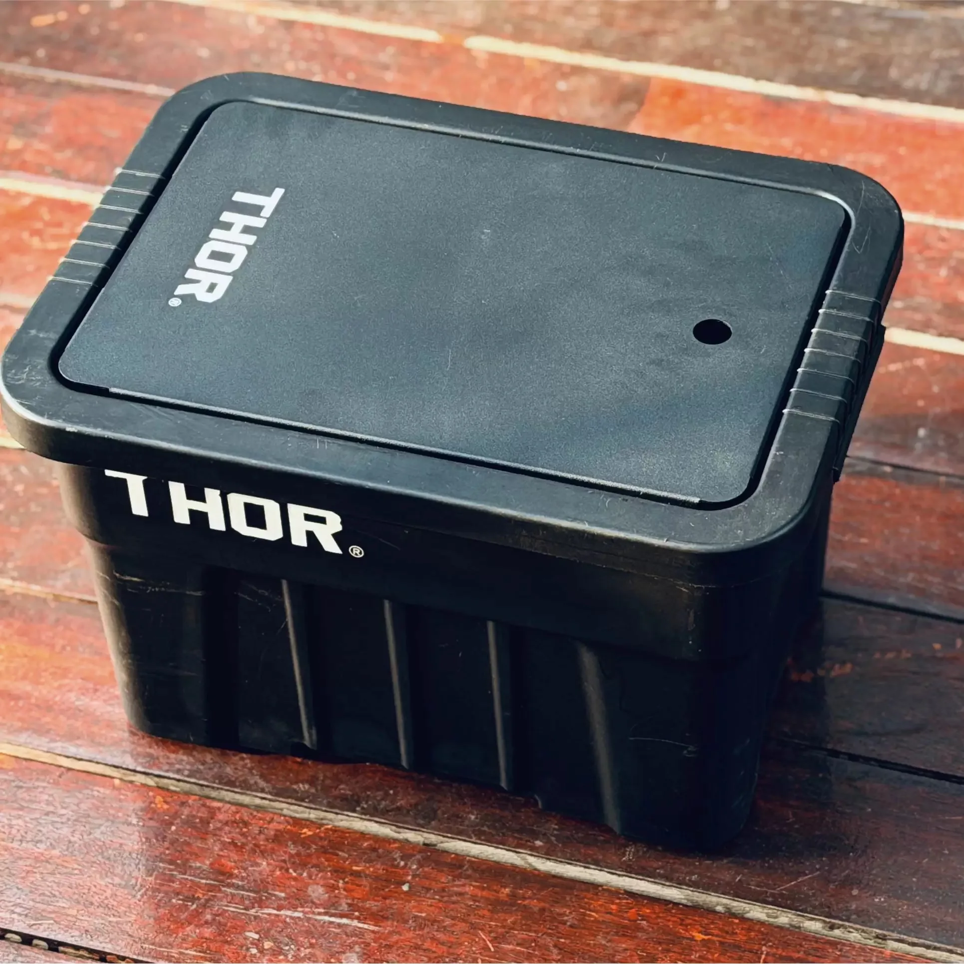 오리지널 THOR 22L 박스형 소형 테이블 보드 스토브 헤드 지지대 파티션 수납 베이스 경량 목재 야외 캠핑 가구