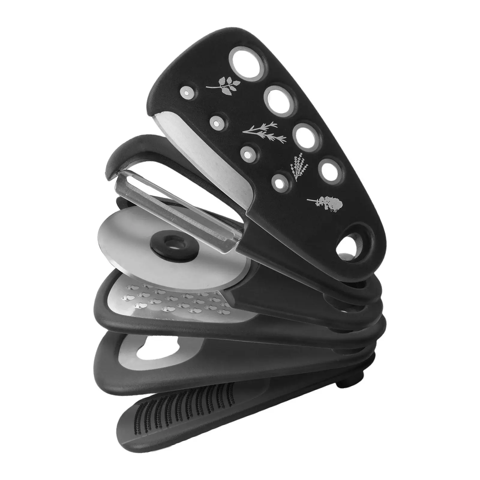 

6 Pieces Kitchen Gadgets Set Cooking Tools for Camping Travel Overlay Design