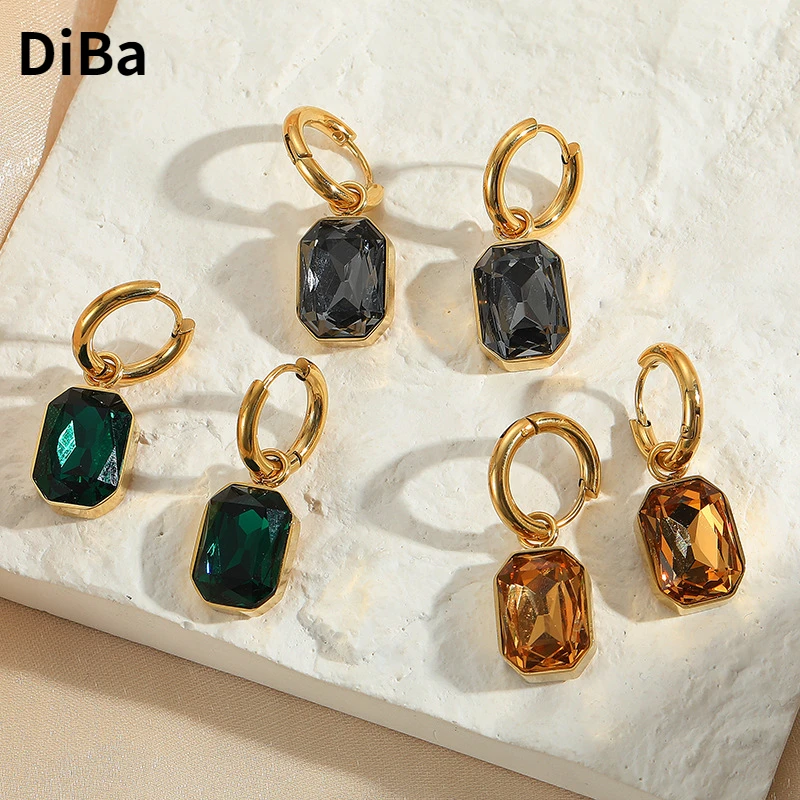 Trendy Jewelry High Quality Glass Popular Style Vintage Temperament ...