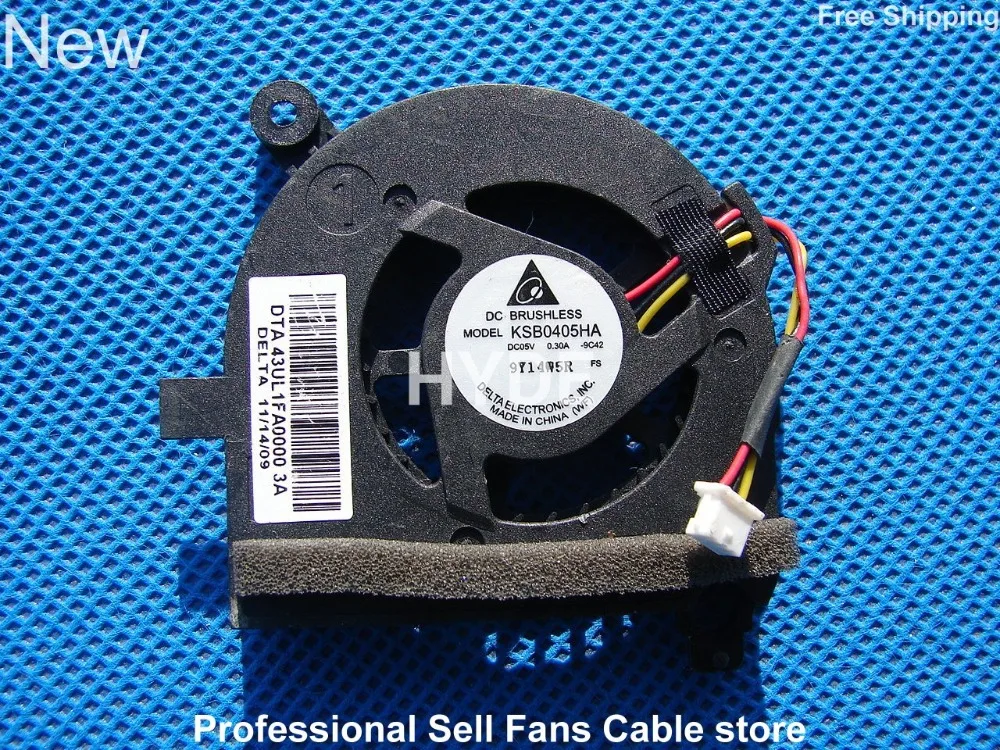 

HYDE NEW DELTA KSB0405HA - 9C42 DC05V 0.30A CPU COOLING FAN