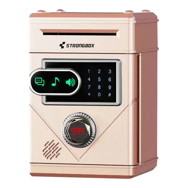 Children Touch Screen Piggy Bank Automatic Counting Kids Toy Cartoon Money Box To Save Coin Capacity Saving Money Birthday Gfit 5