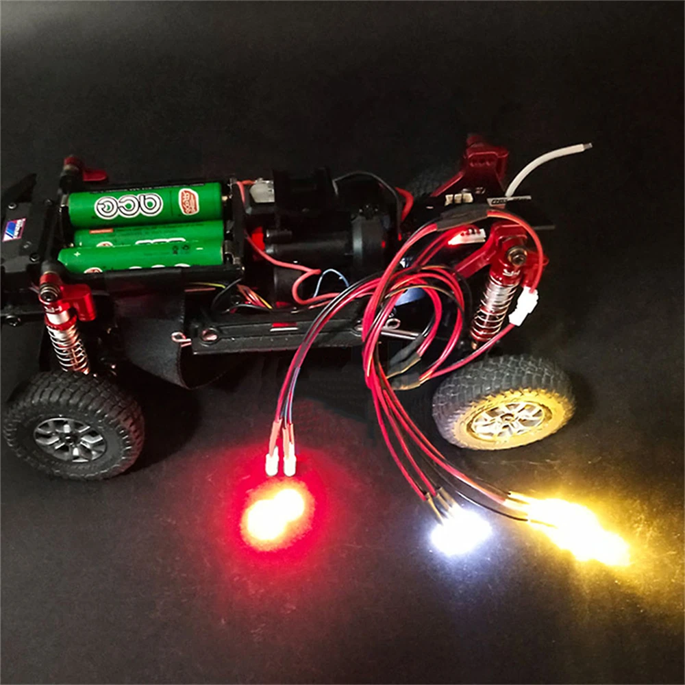 

Headlight Climbing Modification Foggy Light Turn Signal Light Multi-function Light Group for MINIZ Jimny RC Car Upgrade Parts