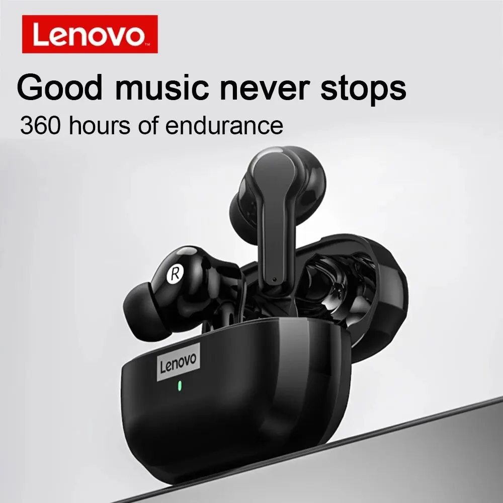 Original Lenovo LP1S Earphones TWS Wireless Bluetooth 5.0 Headphones Waterproof Sport Headsets Noise Reduction Earbuds Mic bluetooth earphones