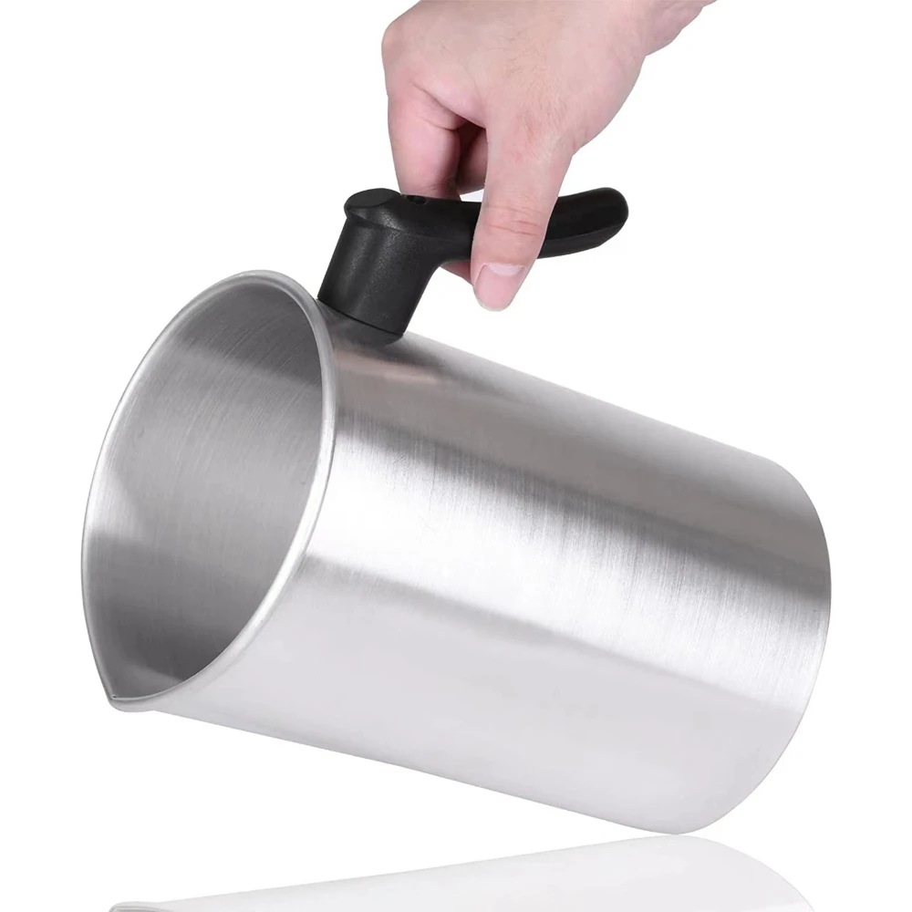 Candle Making Tools 3L Candle Making Wax Melts Pot Stainless Steel for DIY Incense Soap Resin Home Baking