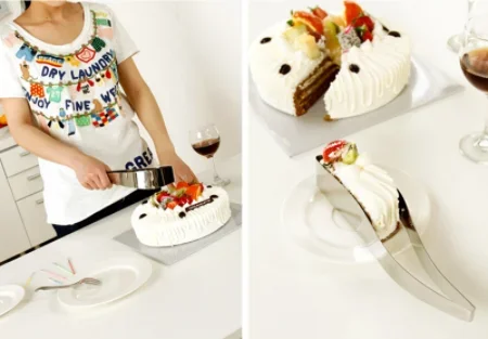 Description Picture 5 of itemCake Pie Slicer Server, Cake Cutters, Cookie Fondant Dessert Tools, Kitchen Gadget, New Stainless Steel