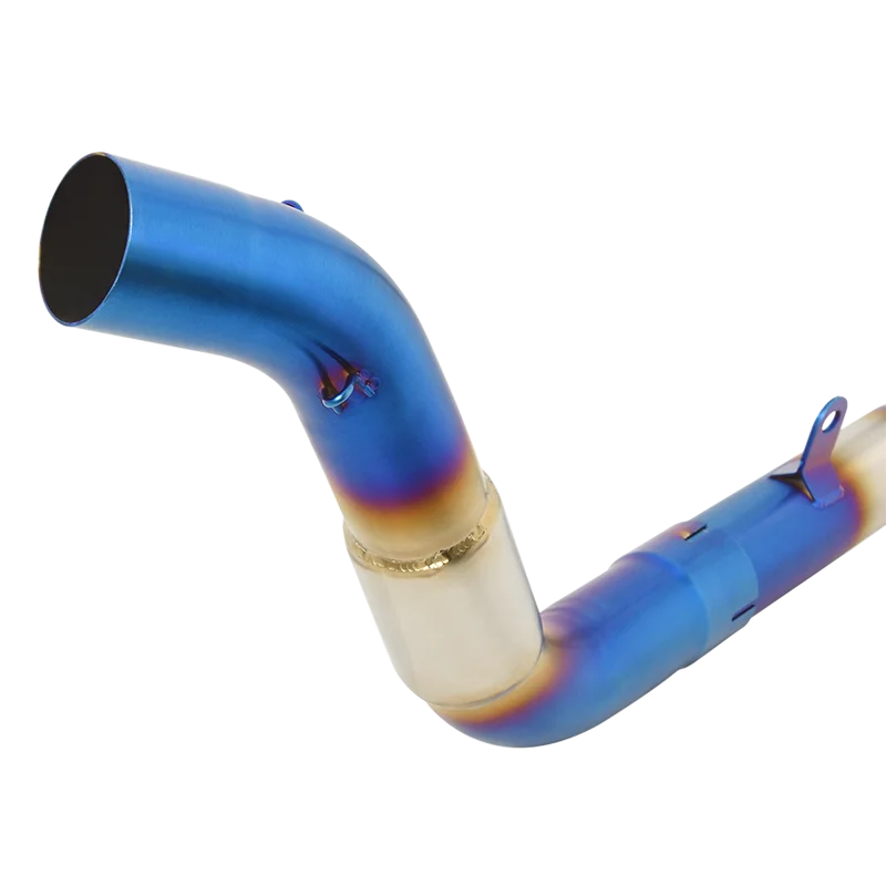For ZONTES ZT310R 310R ZT310T ZT310X 2021 - 2022 Motorcycle Exhaust System Escape Modify Front Link Pipe Connecting 51mm Muffler - Image 6