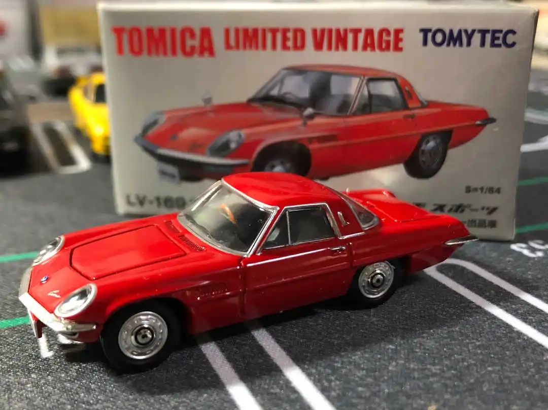 

Tomytec Tomica TLV 169B Mazda Cosmo Sport 1967 Limited Edition Simulation Alloy Static Car Model Toy Gift