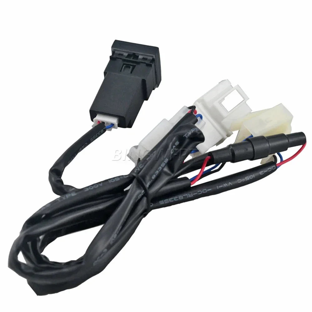 Fast Charge Adapter PD Type C and QC3.0 Power Outlet Switch for VW Golf 6 Jetta 5 MK5 Scirocco 2006 - 2014 USB Charger Socket