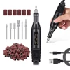 YIKOOLIN Nail Art Drill Kit File Professional Electric Manicure Pedicure Drill Sander Pen Nail Art Grinder with Sanding Bits 1