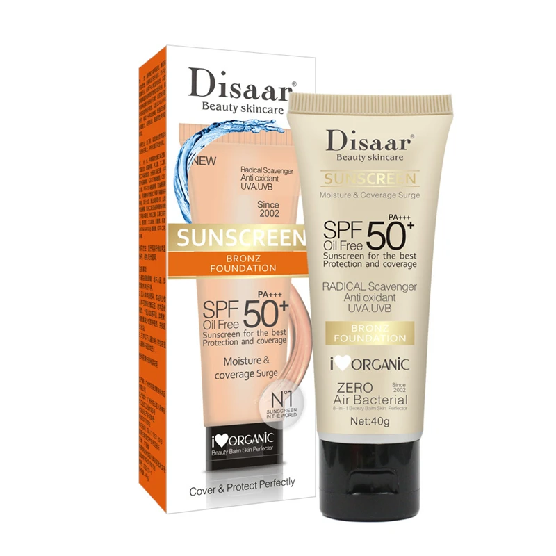 Whitening Sun Cream Facial Body Sunscreen SPF50+ Oil-control Moisturizing Waterproof Sweat-proof Concealer High-power Skin Care