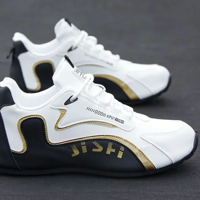 Baskets imperméables en cuir PU pour hommes, chaussures de sport décontractées, légères, respirantes, plates, antidérapantes, Tenis Zapatillas Hombre 3