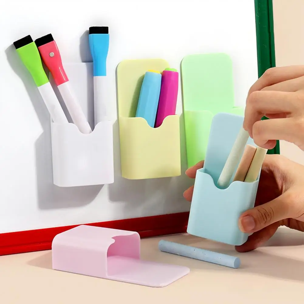 4 Pcs Whiteboard Marker Pen Holder Magnetic Dry Erase Marker