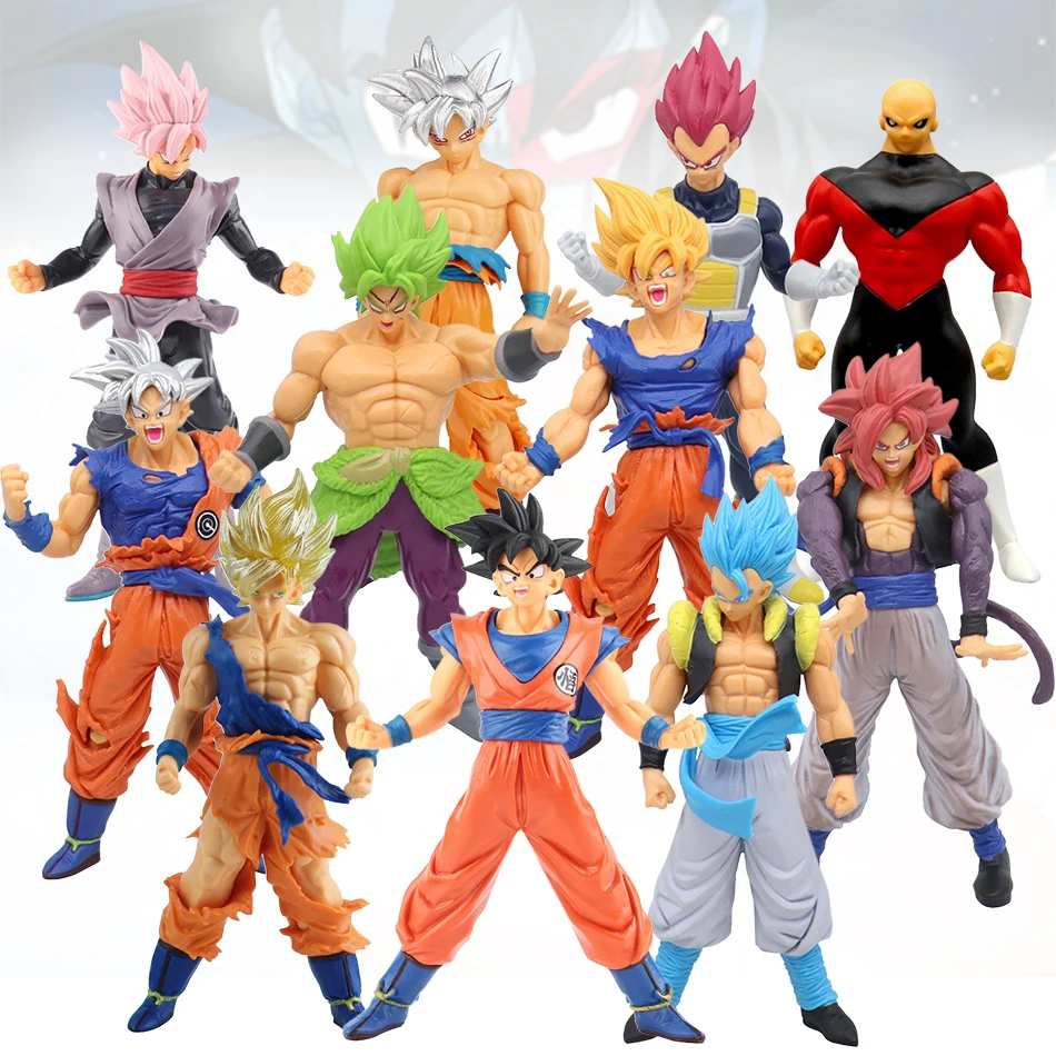 DRAGON BALL BLACK Goku Zamasu Anime Action Figure, Super Saisuperb, 14Cm EUR 53,11 - FR