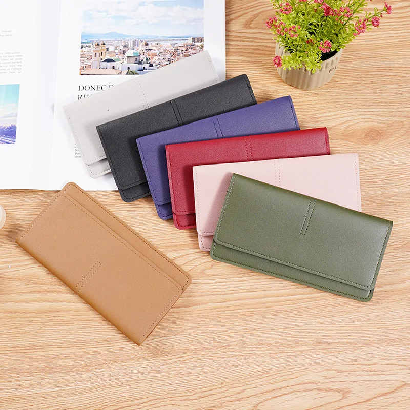 

Fashion Women's Long Wallet Female Luxury fold Purses Tassel Coin Purse Card Holder Wallets PU Leather Clutch Money Bag