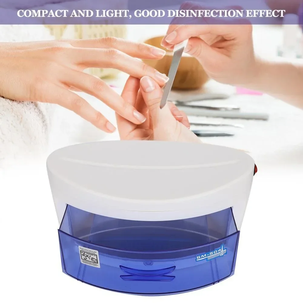 Nail Sterilization Box Sterilization Box UV Sterilization Tool Drawer Type Nail Enhancement Tool Beauty Salon Spa Home Nail Art Cleaning Sterilizer