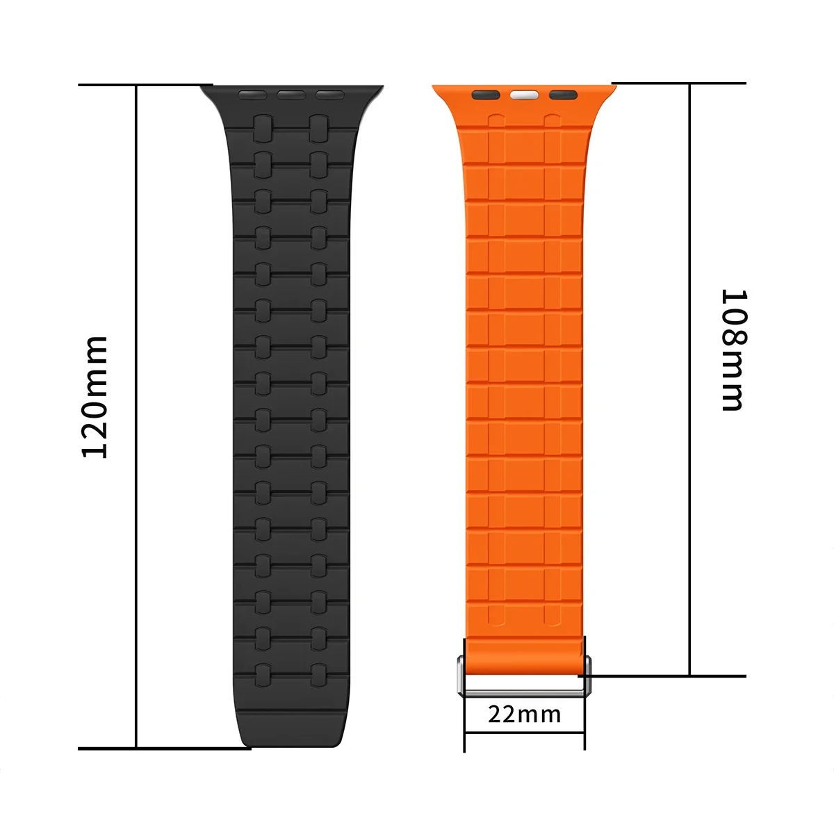 Magnetic Silicone Sport Loop Band