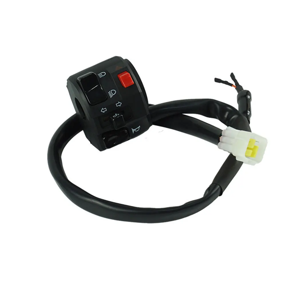 22mm Motorcycle Switches Horn Button Turn Signal Headlight Electric Fog Lamp Light Start Handlebar Controller